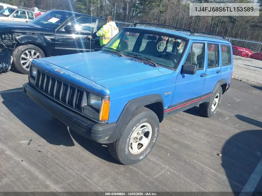 1J4FJ68S6TL153589 1996 Jeep Cherokee Sport/Classic