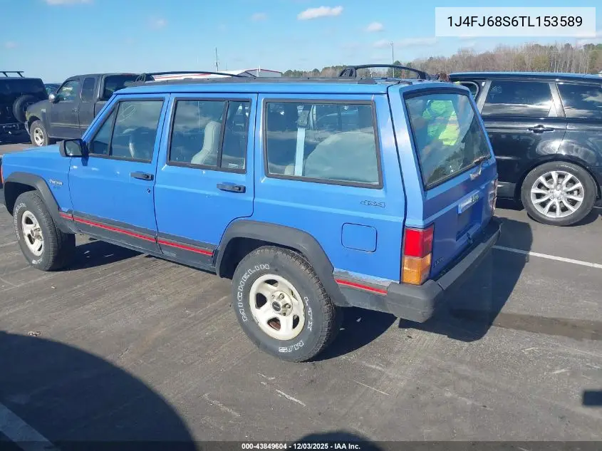 1J4FJ68S6TL153589 1996 Jeep Cherokee Sport/Classic