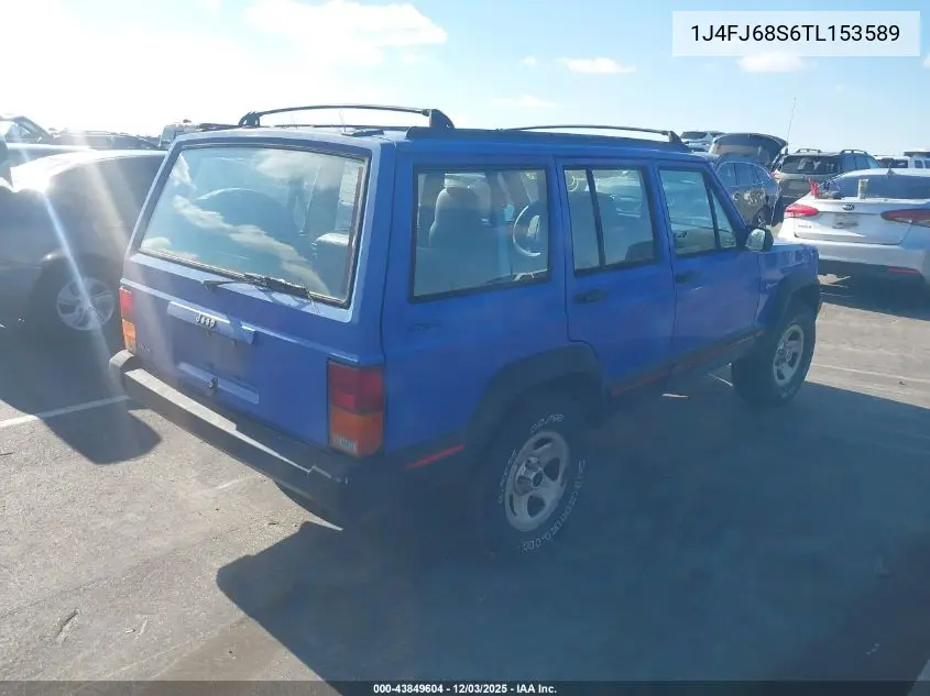 1J4FJ68S6TL153589 1996 Jeep Cherokee Sport/Classic