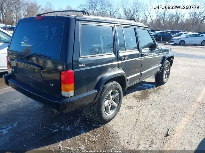 1J4FJ68S3WL260779 1998 Jeep Cherokee Classic/Sport