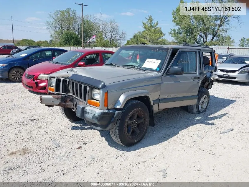 1J4FF48S1YL161502 2000 Jeep Cherokee Sport