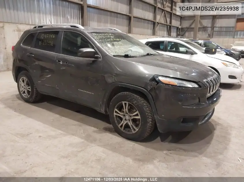 1C4PJMDS2EW235938 2014 Jeep Cherokee Limited