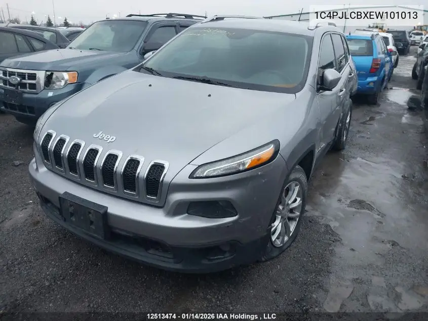 1C4PJLCBXEW101013 2014 Jeep Cherokee North