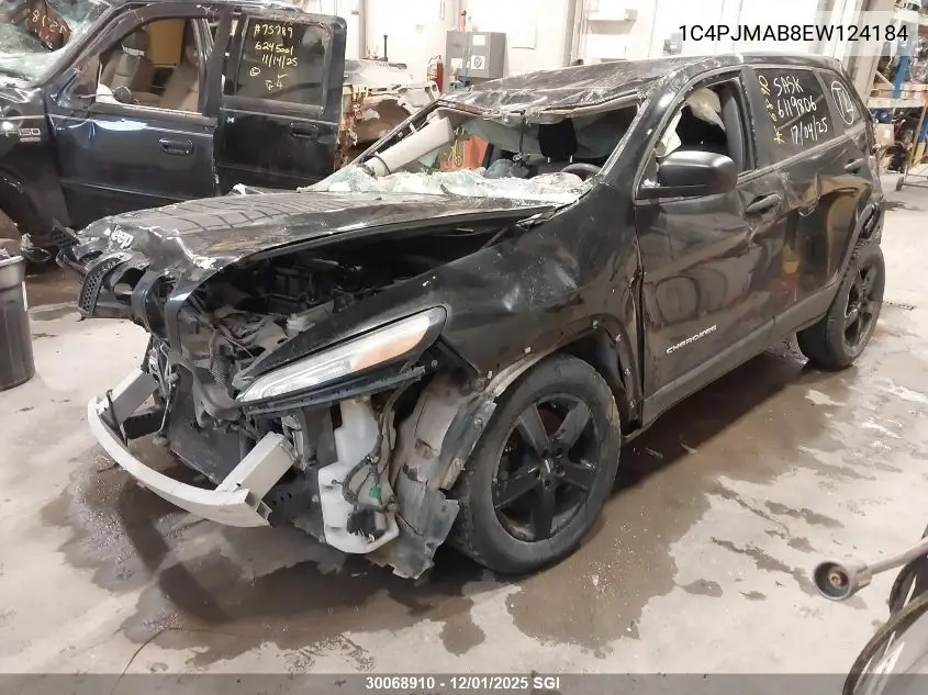 1C4PJMAB8EW124184 2014 Jeep Cherokee Sport
