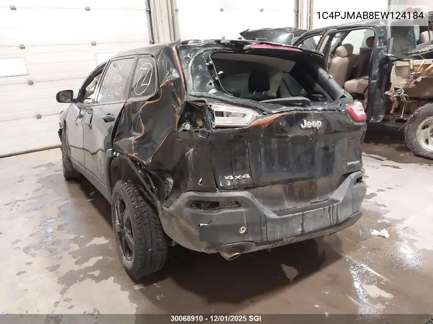 1C4PJMAB8EW124184 2014 Jeep Cherokee Sport