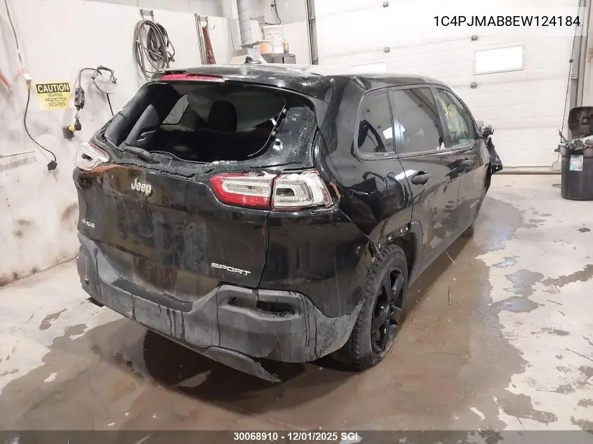 1C4PJMAB8EW124184 2014 Jeep Cherokee Sport