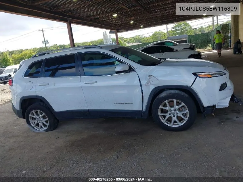 2014 Jeep Cherokee Latitude VIN: 1C4PJLCS5EW116809 Lot: 40276255