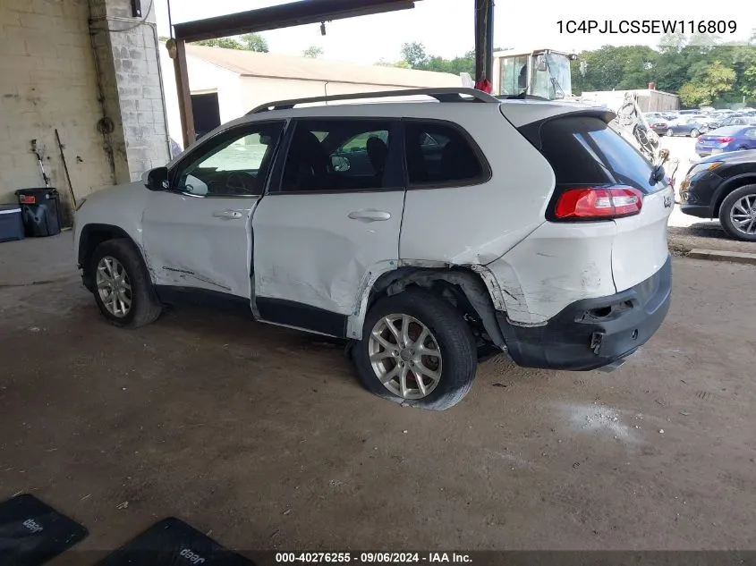 2014 Jeep Cherokee Latitude VIN: 1C4PJLCS5EW116809 Lot: 40276255