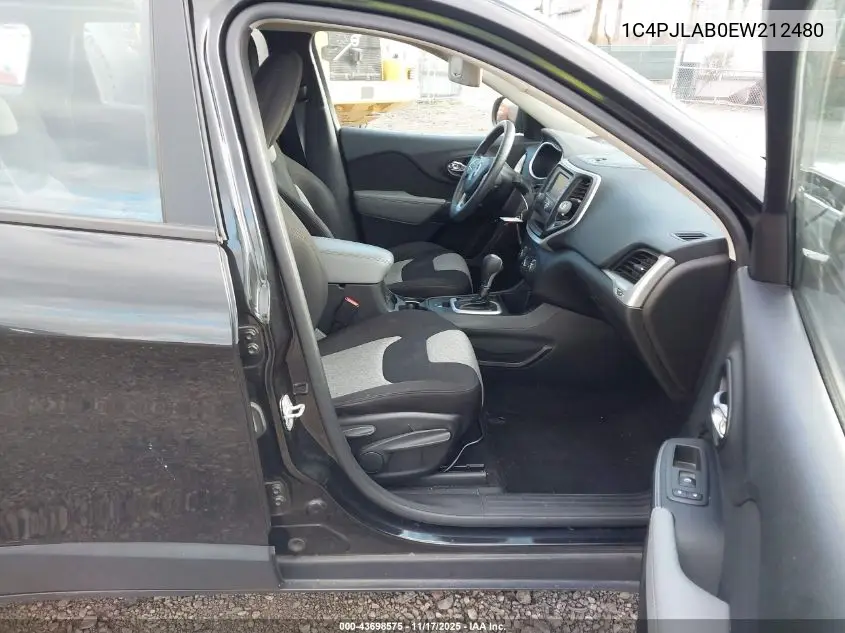 1C4PJLAB0EW212480 2014 Jeep Cherokee Sport
