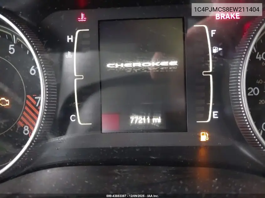 1C4PJMCS8EW211404 2014 Jeep Cherokee Latitude