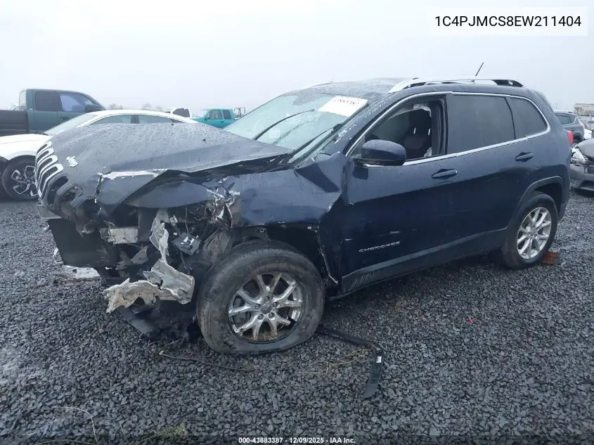 1C4PJMCS8EW211404 2014 Jeep Cherokee Latitude