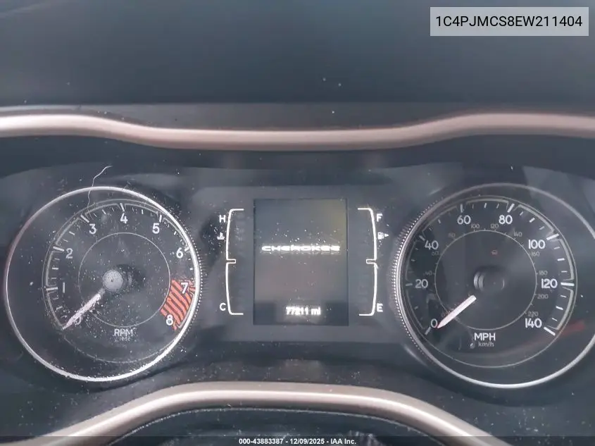 1C4PJMCS8EW211404 2014 Jeep Cherokee Latitude