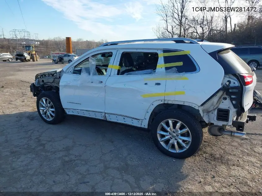 1C4PJMDS3EW281472 2014 Jeep Cherokee Limited