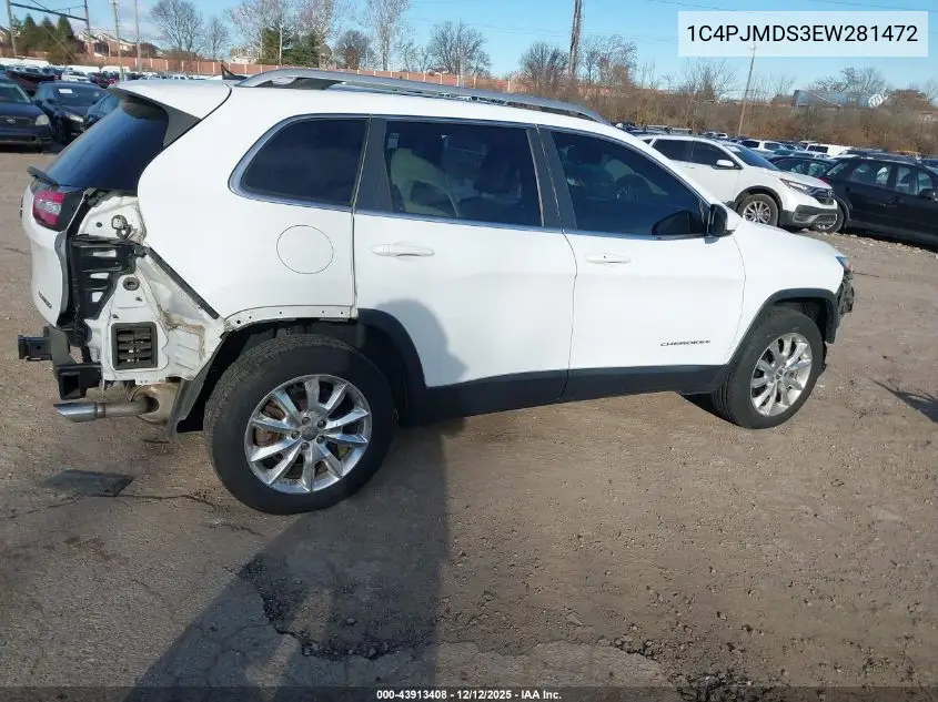 1C4PJMDS3EW281472 2014 Jeep Cherokee Limited