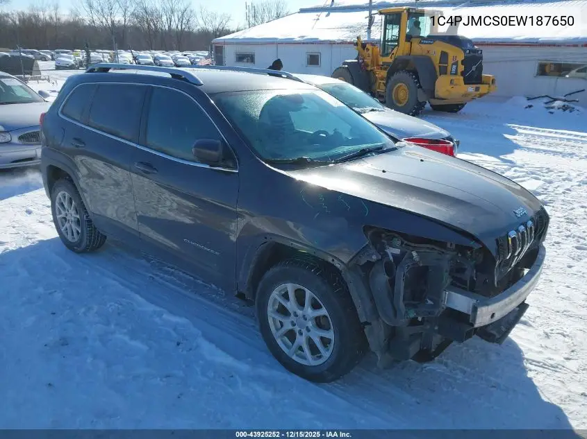 1C4PJMCS0EW187650 2014 Jeep Cherokee Latitude