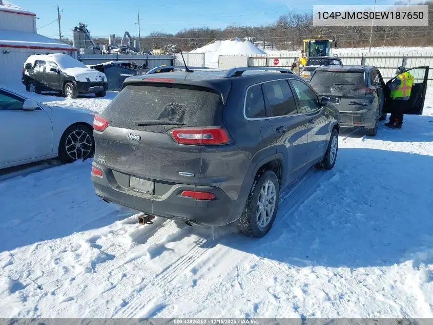 1C4PJMCS0EW187650 2014 Jeep Cherokee Latitude