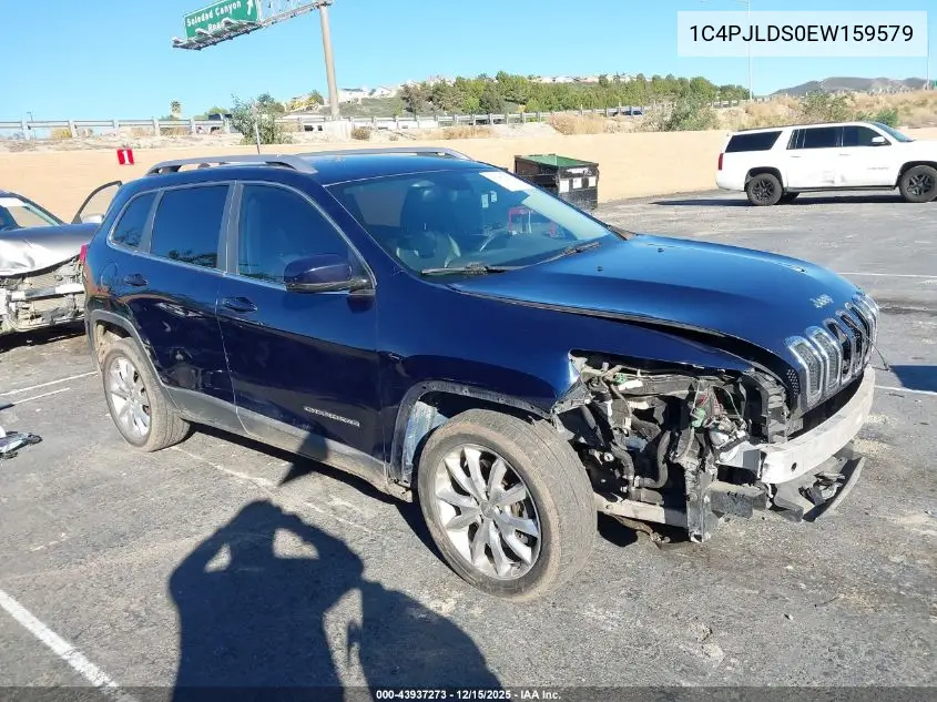 1C4PJLDS0EW159579 2014 Jeep Cherokee Limited