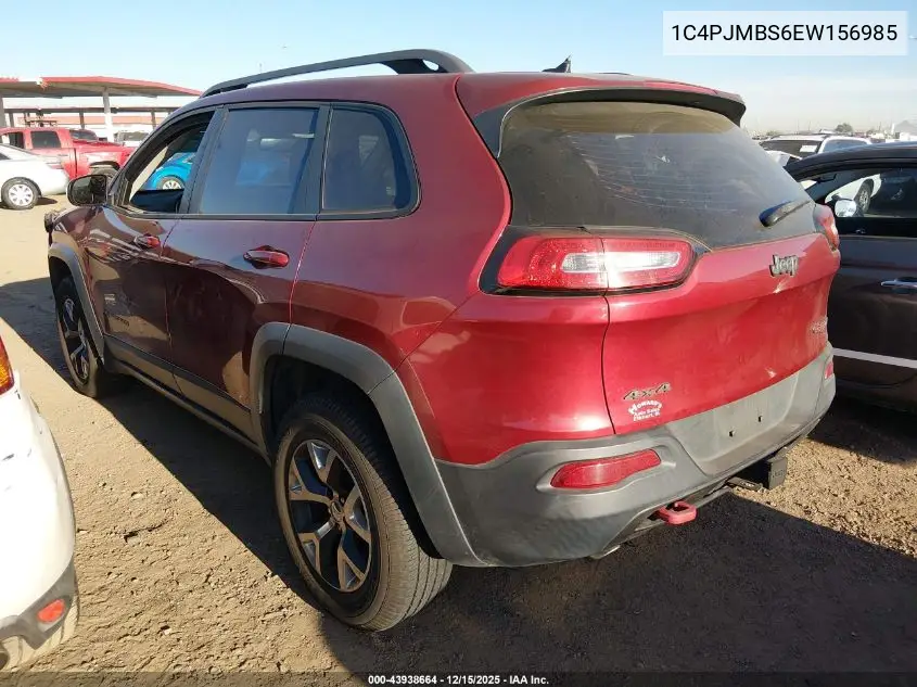 1C4PJMBS6EW156985 2014 Jeep Cherokee Trailhawk