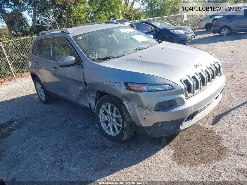 1C4PJLCB1EW122929 2014 Jeep Cherokee Latitude