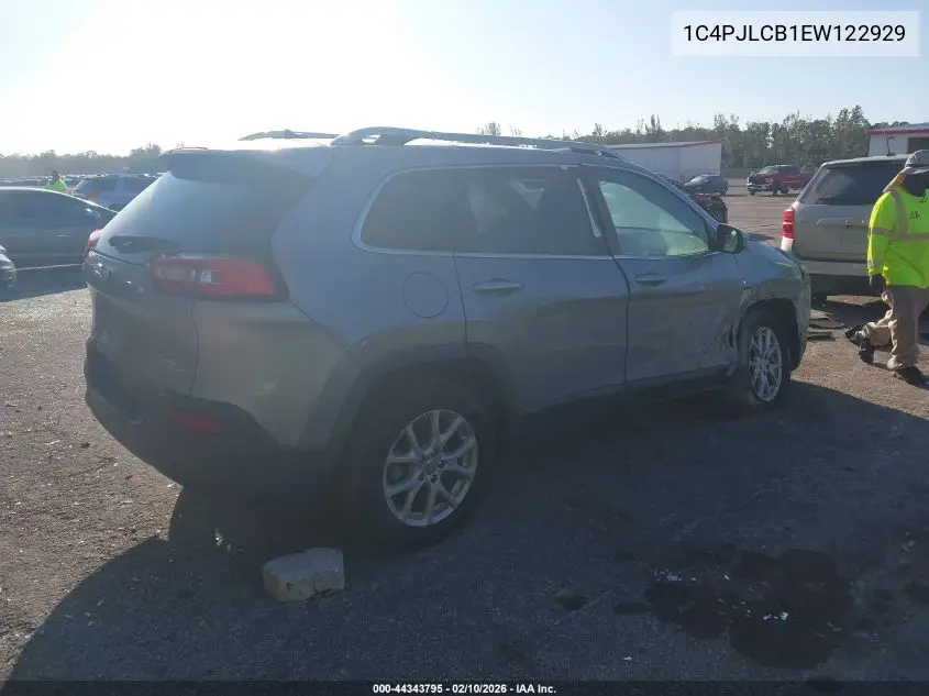 1C4PJLCB1EW122929 2014 Jeep Cherokee Latitude