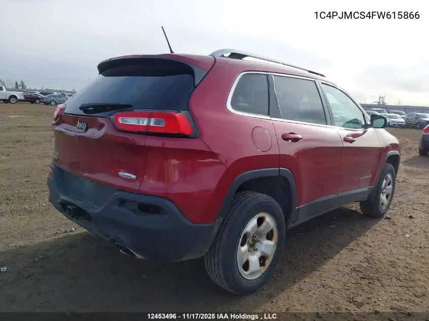1C4PJMCS4FW615866 2015 Jeep Cherokee Latitude