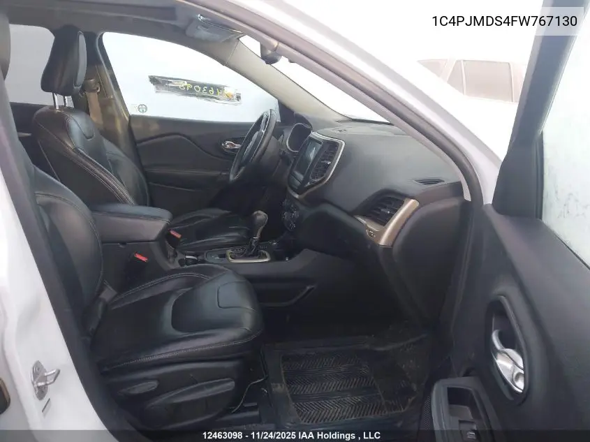 1C4PJMDS4FW767130 2015 Jeep Cherokee Limited