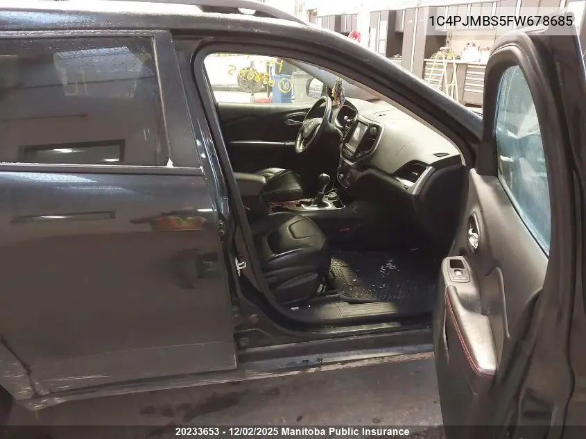 1C4PJMBS5FW678685 2015 Jeep Cherokee Trailhawk
