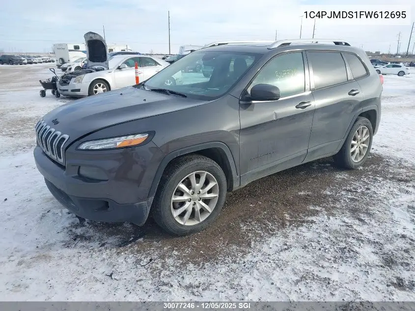 1C4PJMDS1FW612695 2015 Jeep Cherokee Limited