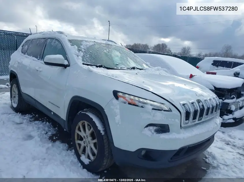 1C4PJLCS8FW537280 2015 Jeep Cherokee Latitude