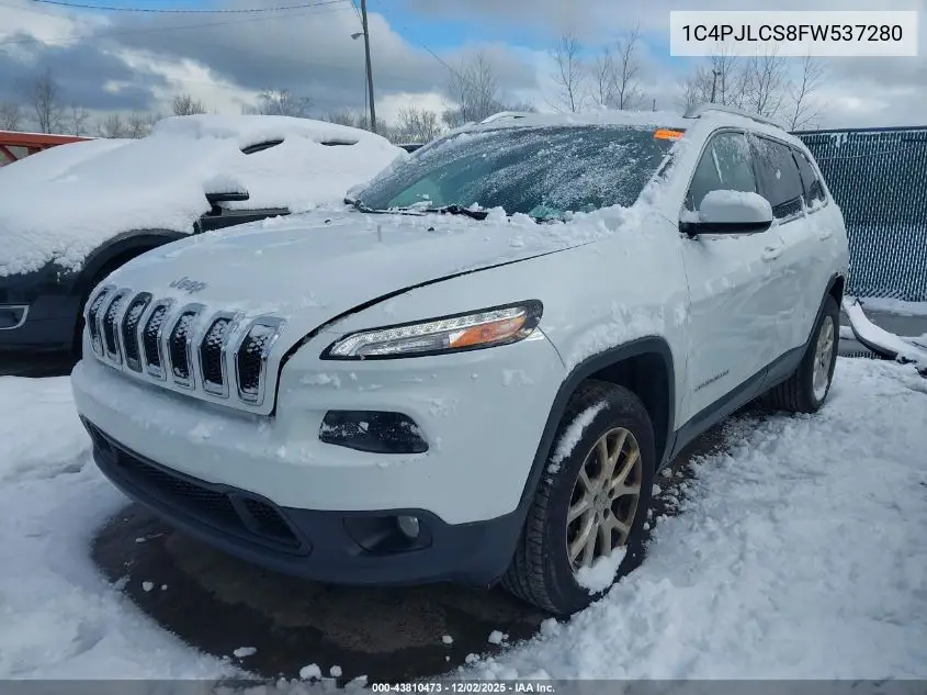 1C4PJLCS8FW537280 2015 Jeep Cherokee Latitude