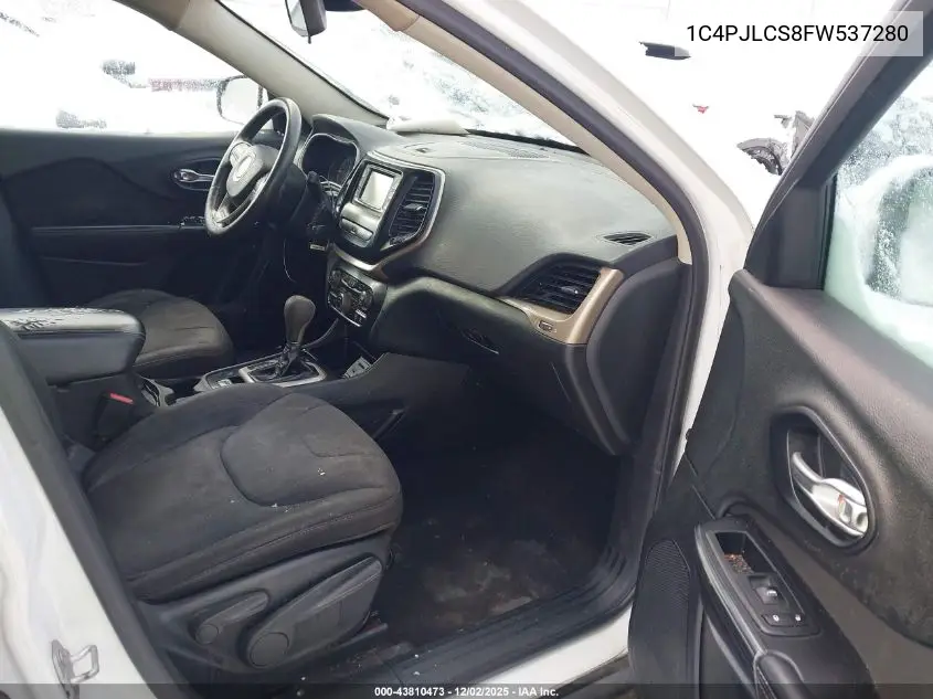 1C4PJLCS8FW537280 2015 Jeep Cherokee Latitude