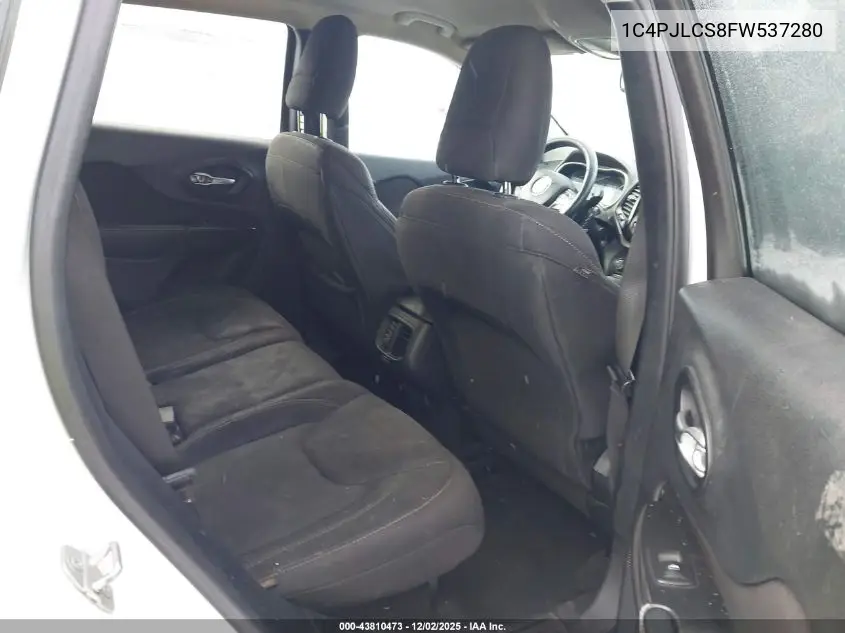 1C4PJLCS8FW537280 2015 Jeep Cherokee Latitude