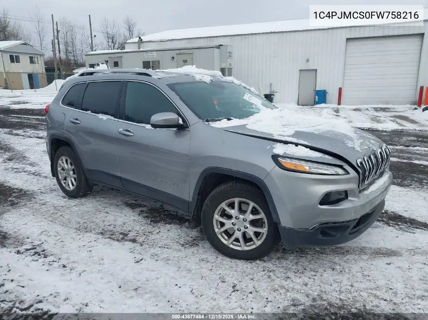 1C4PJMCS0FW758216 2015 Jeep Cherokee Latitude