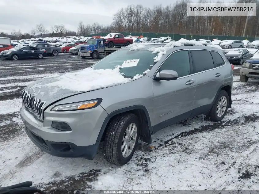 1C4PJMCS0FW758216 2015 Jeep Cherokee Latitude