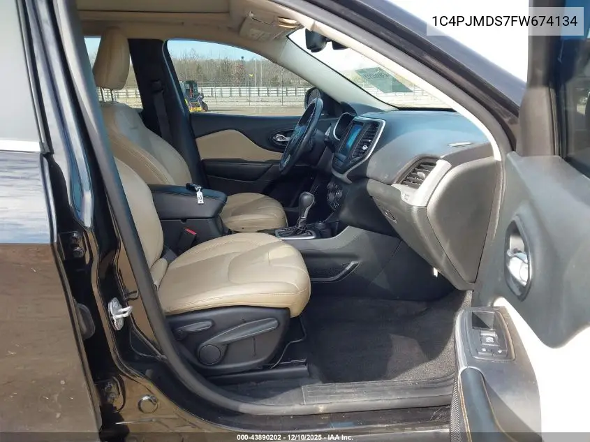 1C4PJMDS7FW674134 2015 Jeep Cherokee Limited