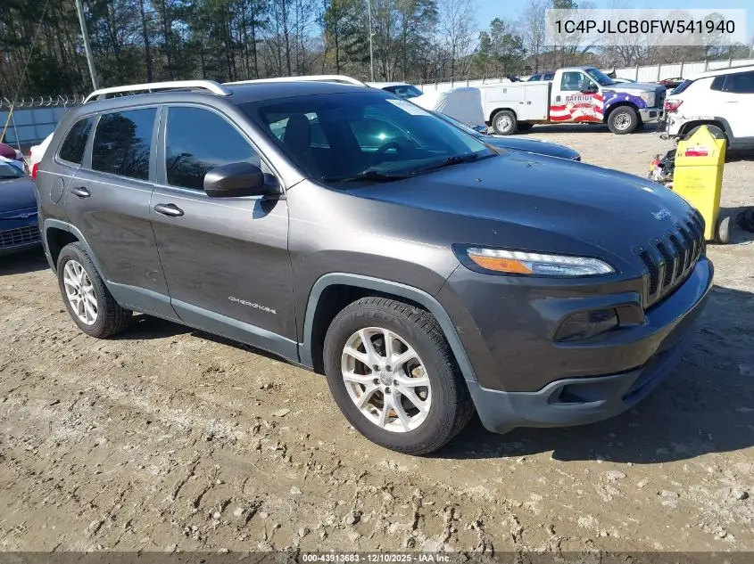 1C4PJLCB0FW541940 2015 Jeep Cherokee Latitude