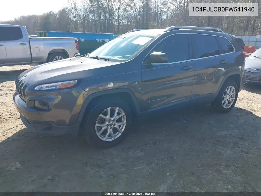 1C4PJLCB0FW541940 2015 Jeep Cherokee Latitude
