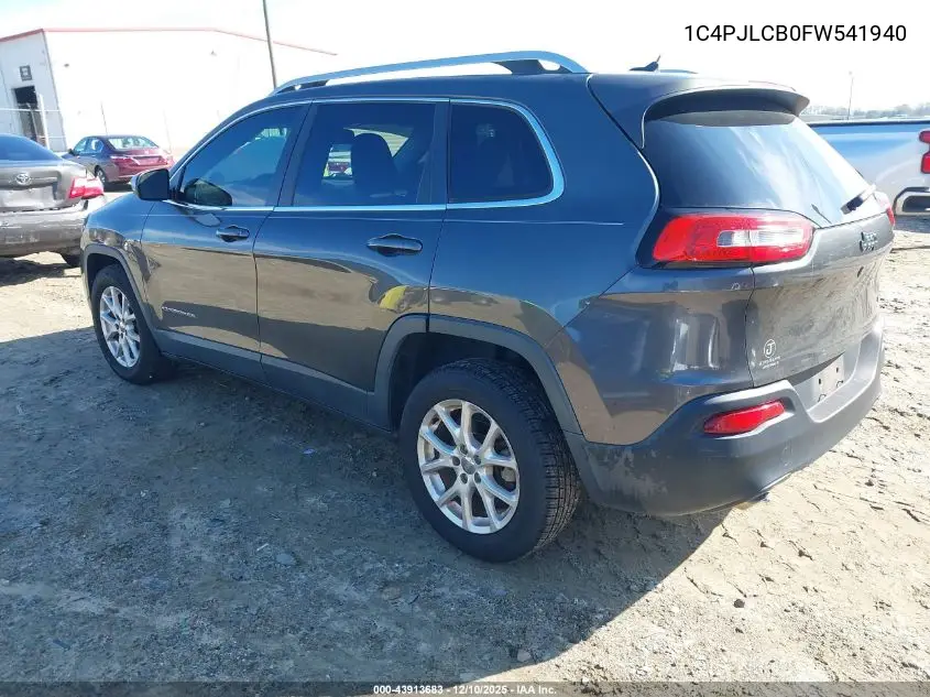 1C4PJLCB0FW541940 2015 Jeep Cherokee Latitude