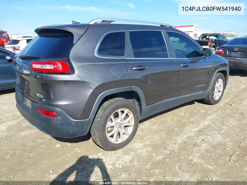 1C4PJLCB0FW541940 2015 Jeep Cherokee Latitude