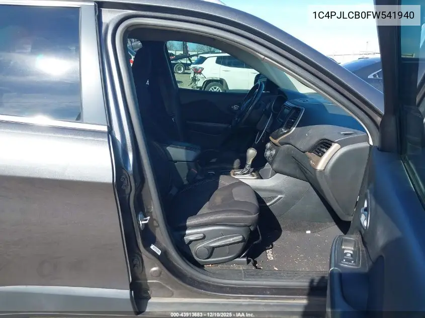 1C4PJLCB0FW541940 2015 Jeep Cherokee Latitude