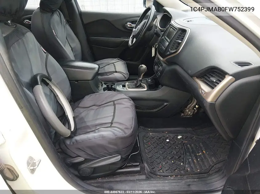 1C4PJMAB0FW752399 2015 Jeep Cherokee Sport