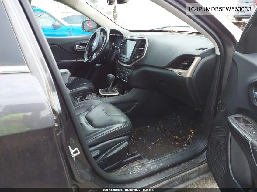 1C4PJMDB5FW563033 2015 Jeep Cherokee Limited