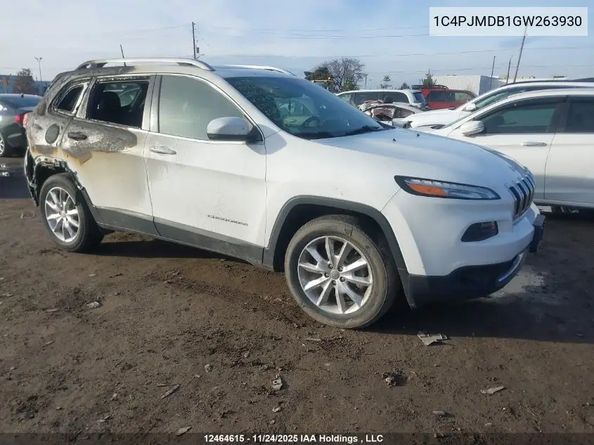 1C4PJMDB1GW263930 2016 Jeep Cherokee
