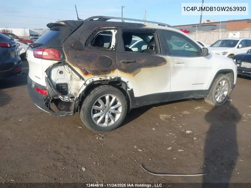1C4PJMDB1GW263930 2016 Jeep Cherokee