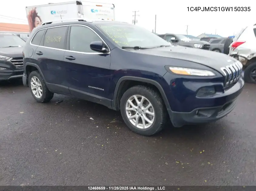 1C4PJMCS1GW150335 2016 Jeep Cherokee North