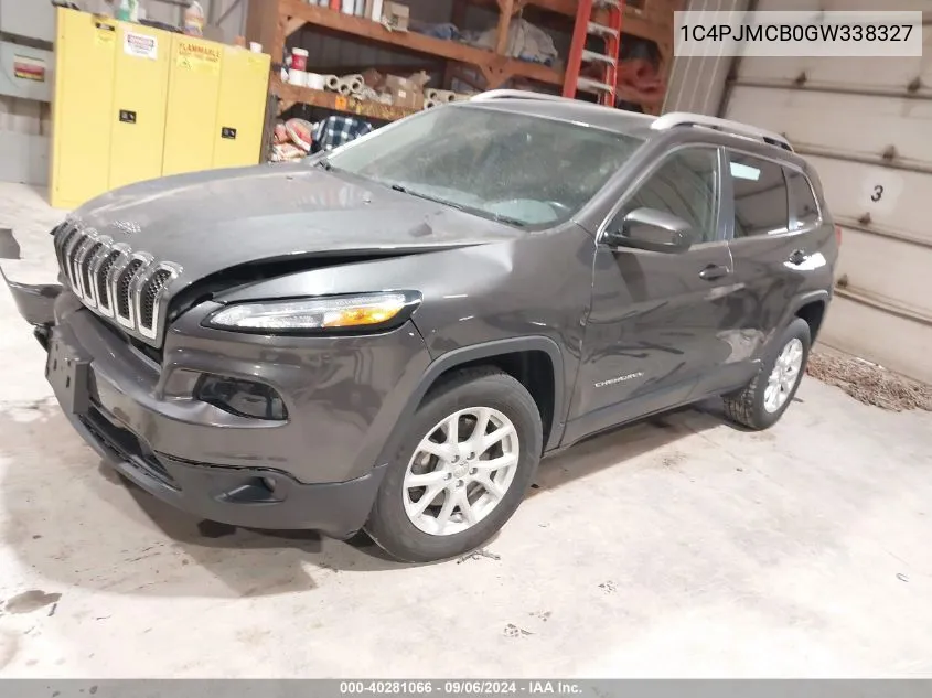 2016 Jeep Cherokee Latitude VIN: 1C4PJMCB0GW338327 Lot: 40281066