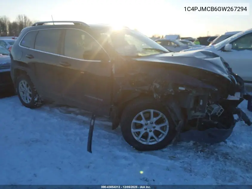 1C4PJMCB6GW267294 2016 Jeep Cherokee Latitude