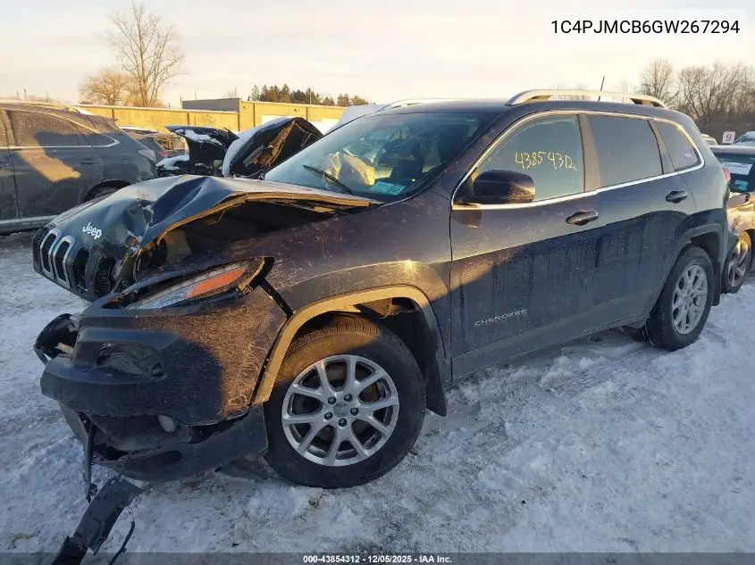 1C4PJMCB6GW267294 2016 Jeep Cherokee Latitude