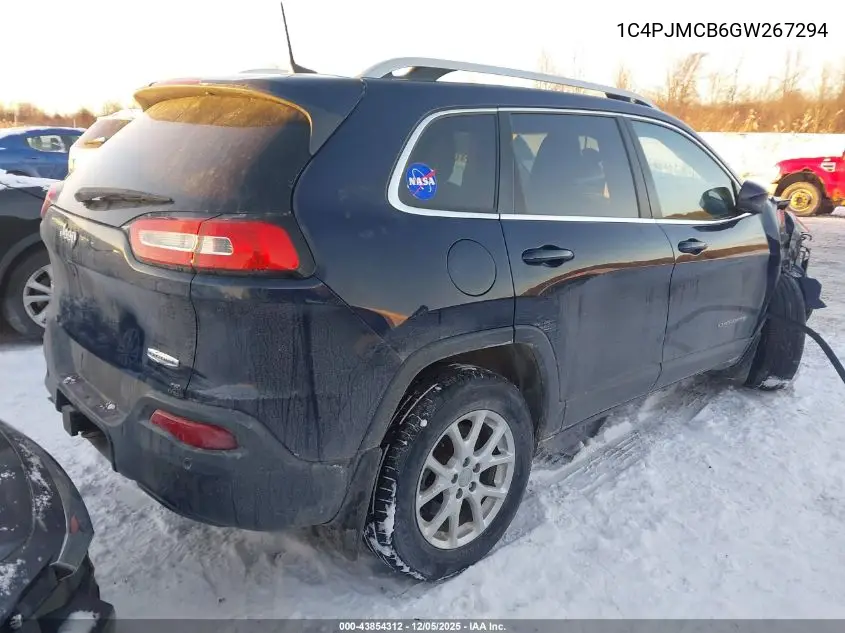 1C4PJMCB6GW267294 2016 Jeep Cherokee Latitude
