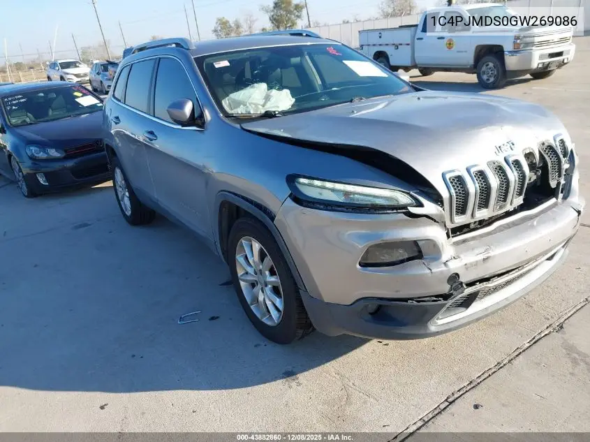 1C4PJMDS0GW269086 2016 Jeep Cherokee Limited